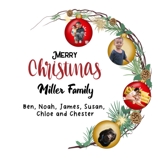 Christmas Ornament Family