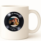 Music Player Vinyl Record Spotify Coffee Mug hero product mockup