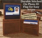 Best Dad Ever Wallet - Interior card and ID layout