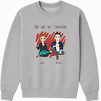 You are my Valentine Sweatshirt hero product mockup