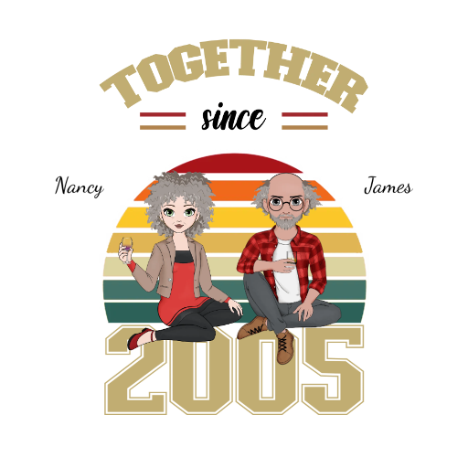 Together since Hoodie alternate product view 2