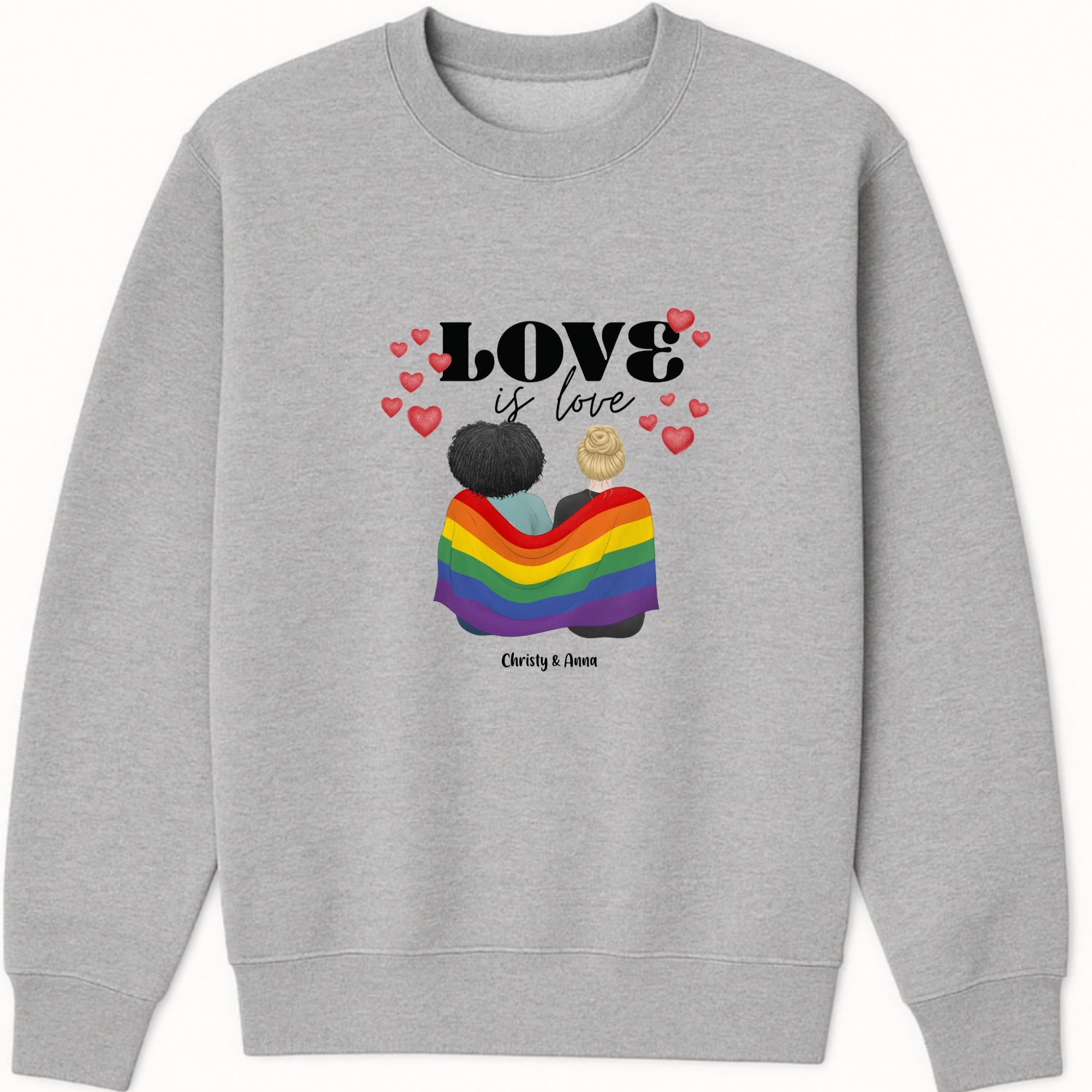 Happy pride Sweatshirt hero product mockup