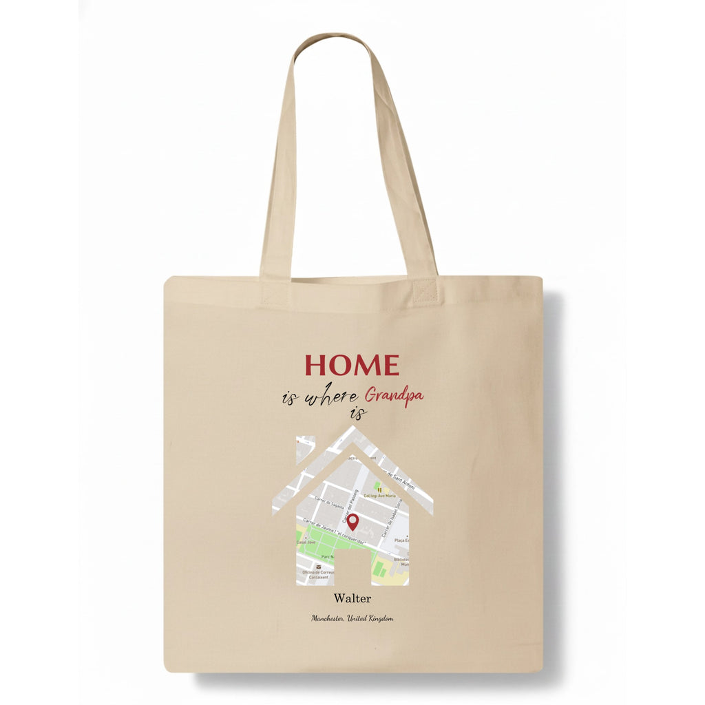 Home is where... Tote Bag hero product mockup
