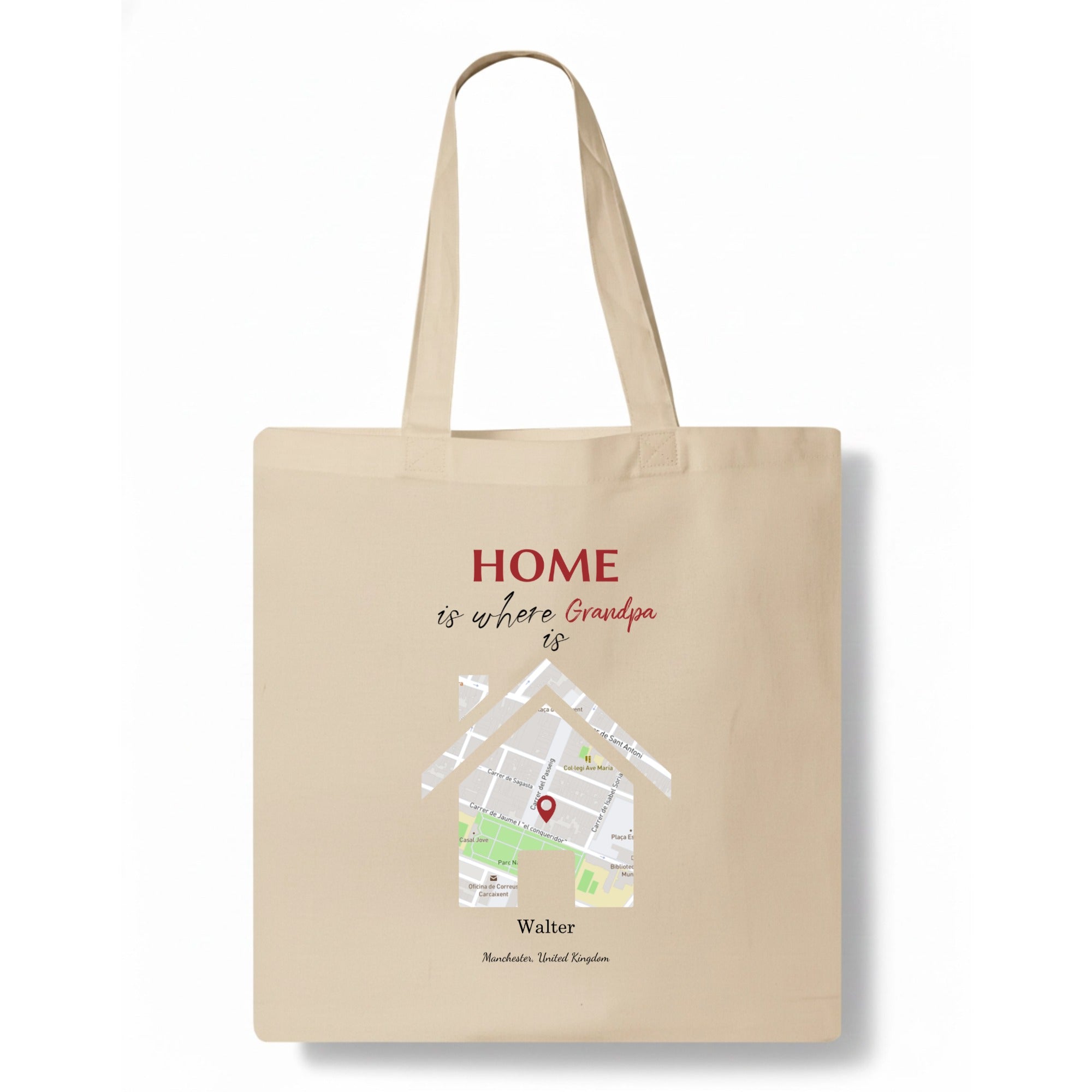 Home is where... Tote Bag hero product mockup