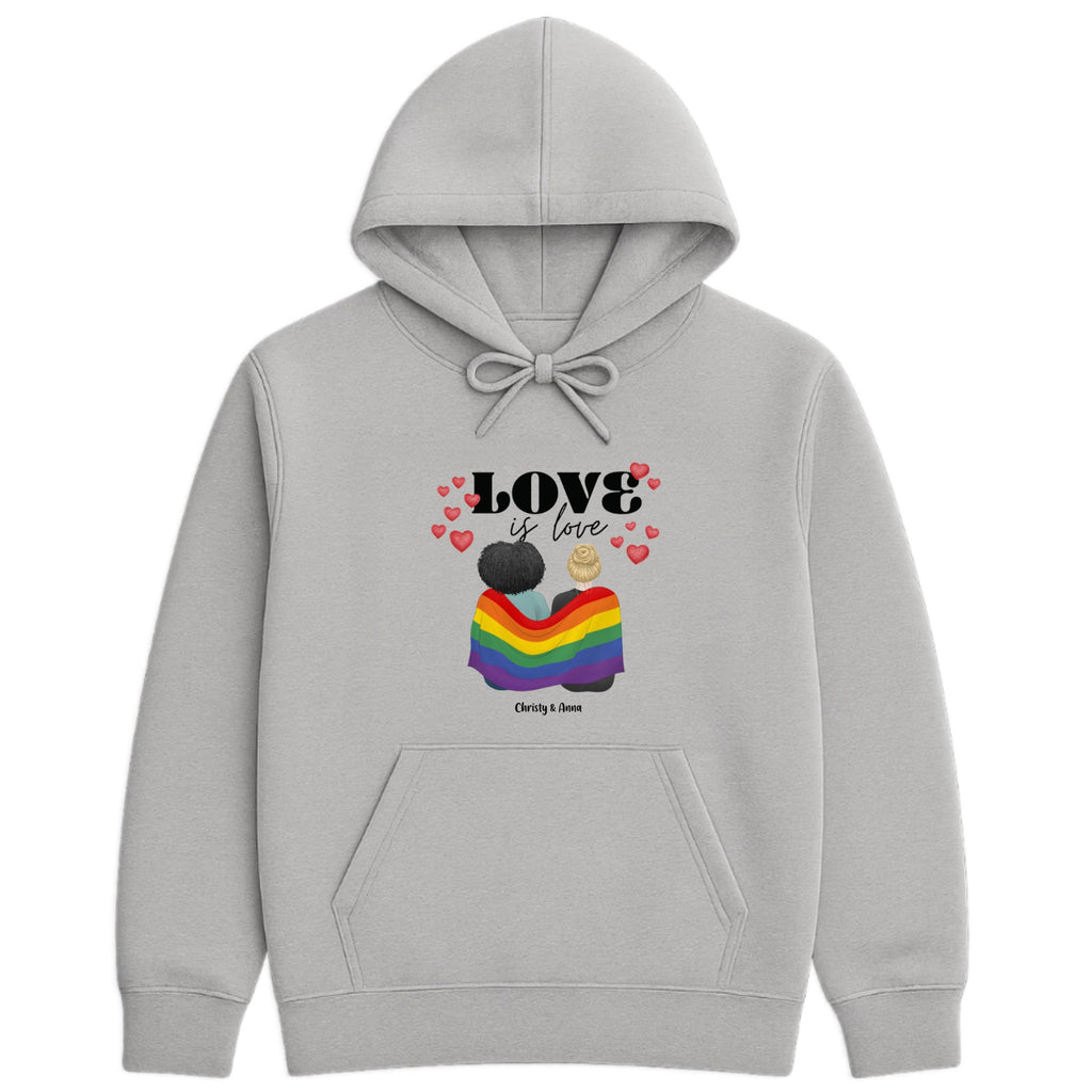 Happy pride Hoodie hero product mockup