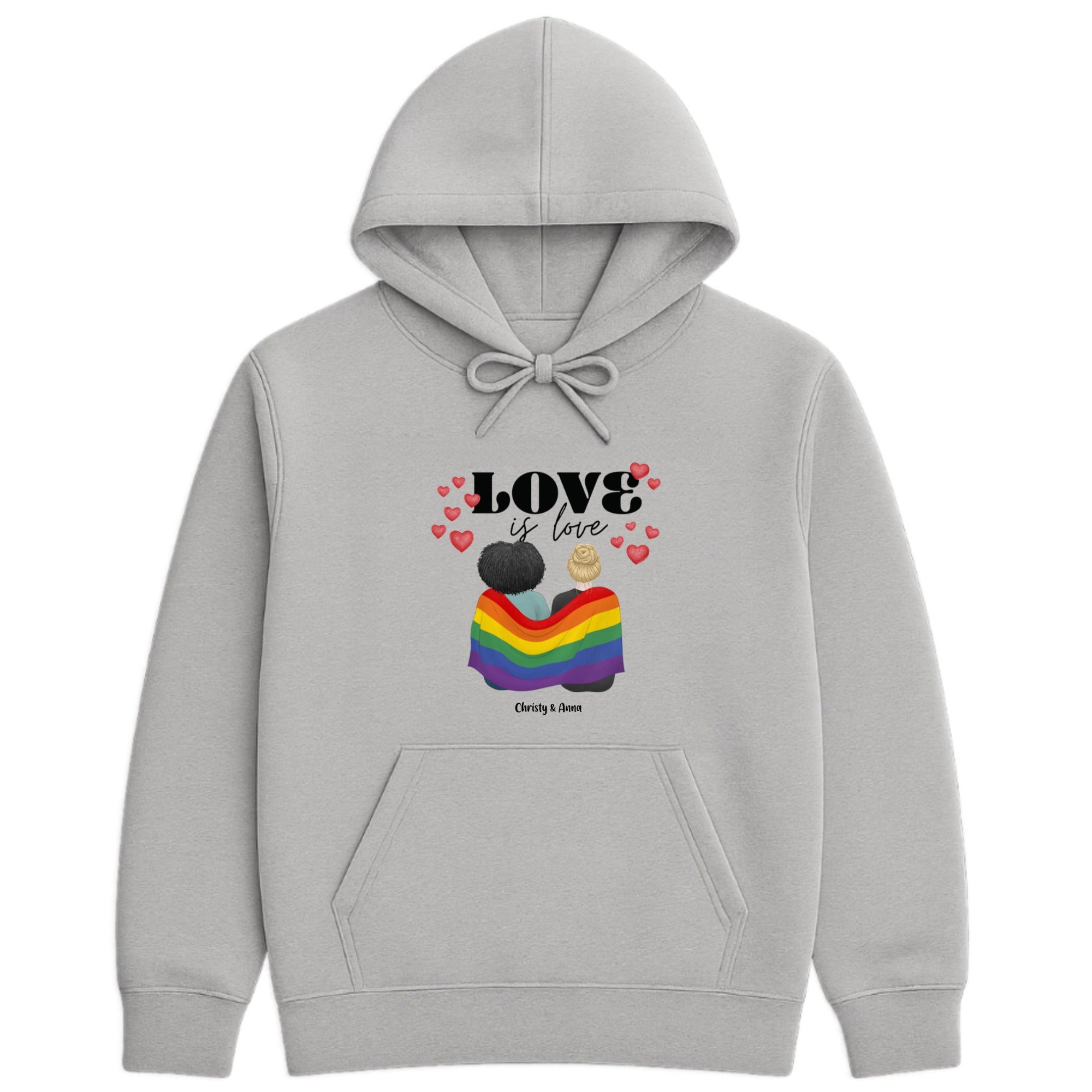Happy pride Hoodie hero product mockup