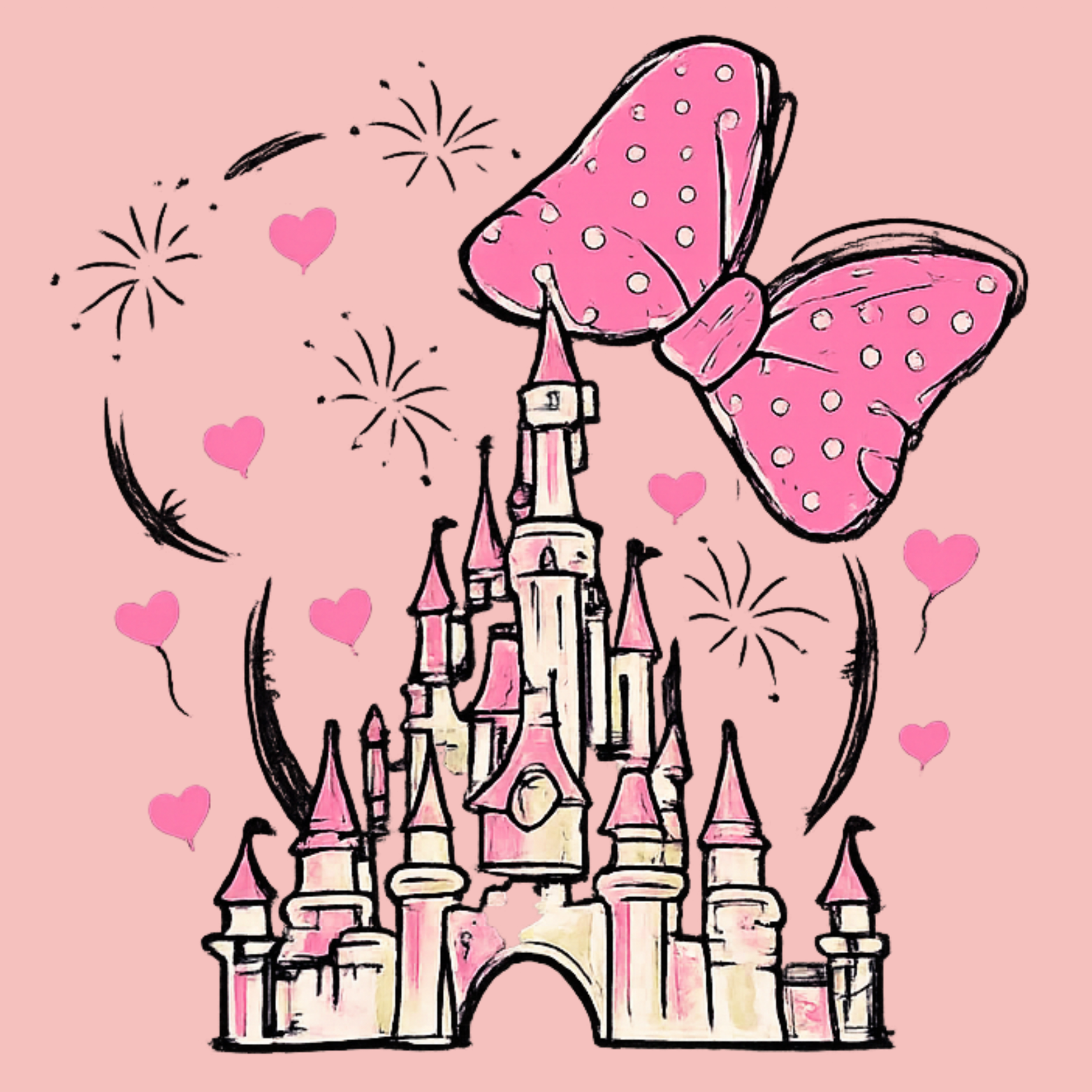 Magical Hoodie - Pink design preview