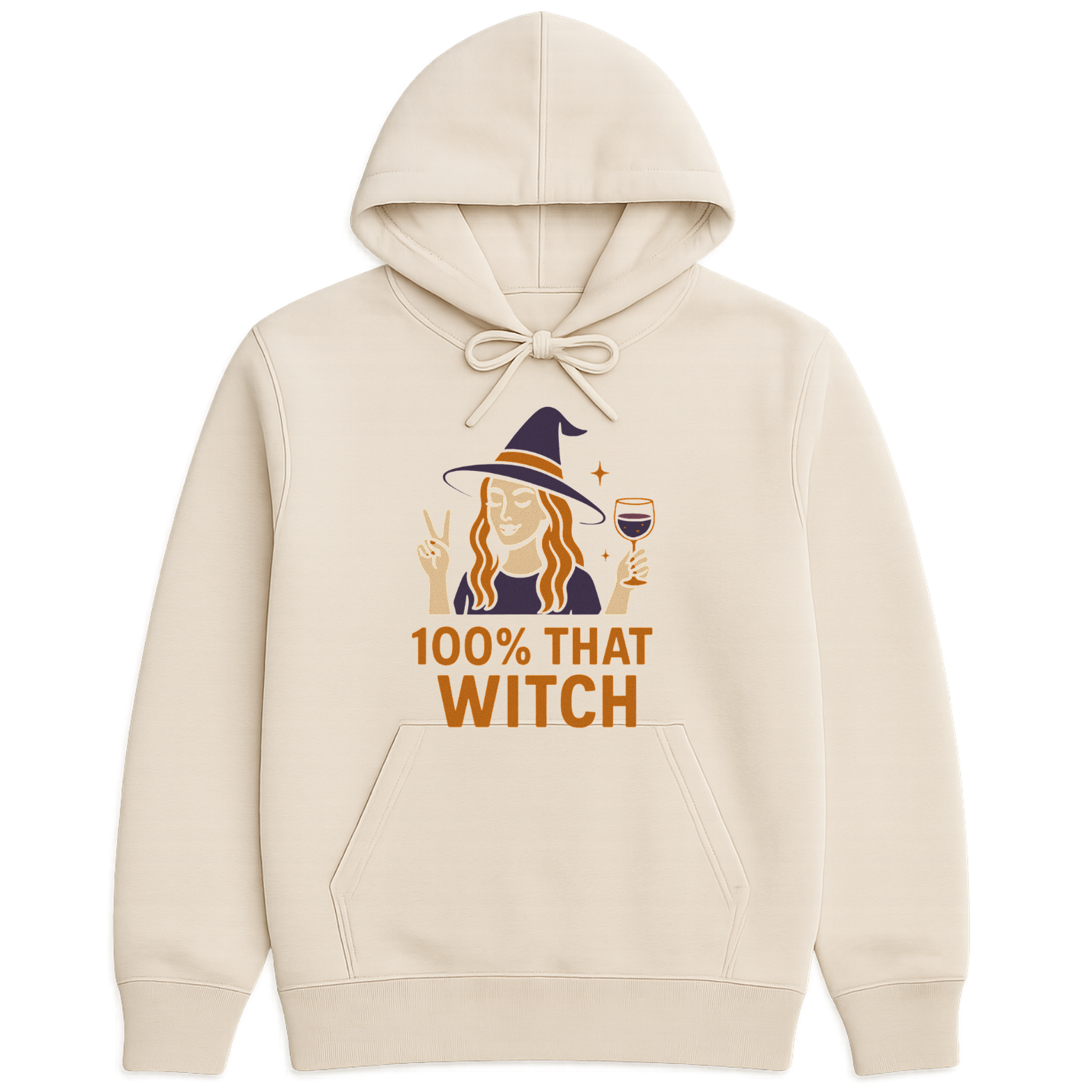 100% That Witch Hoodie - Natural