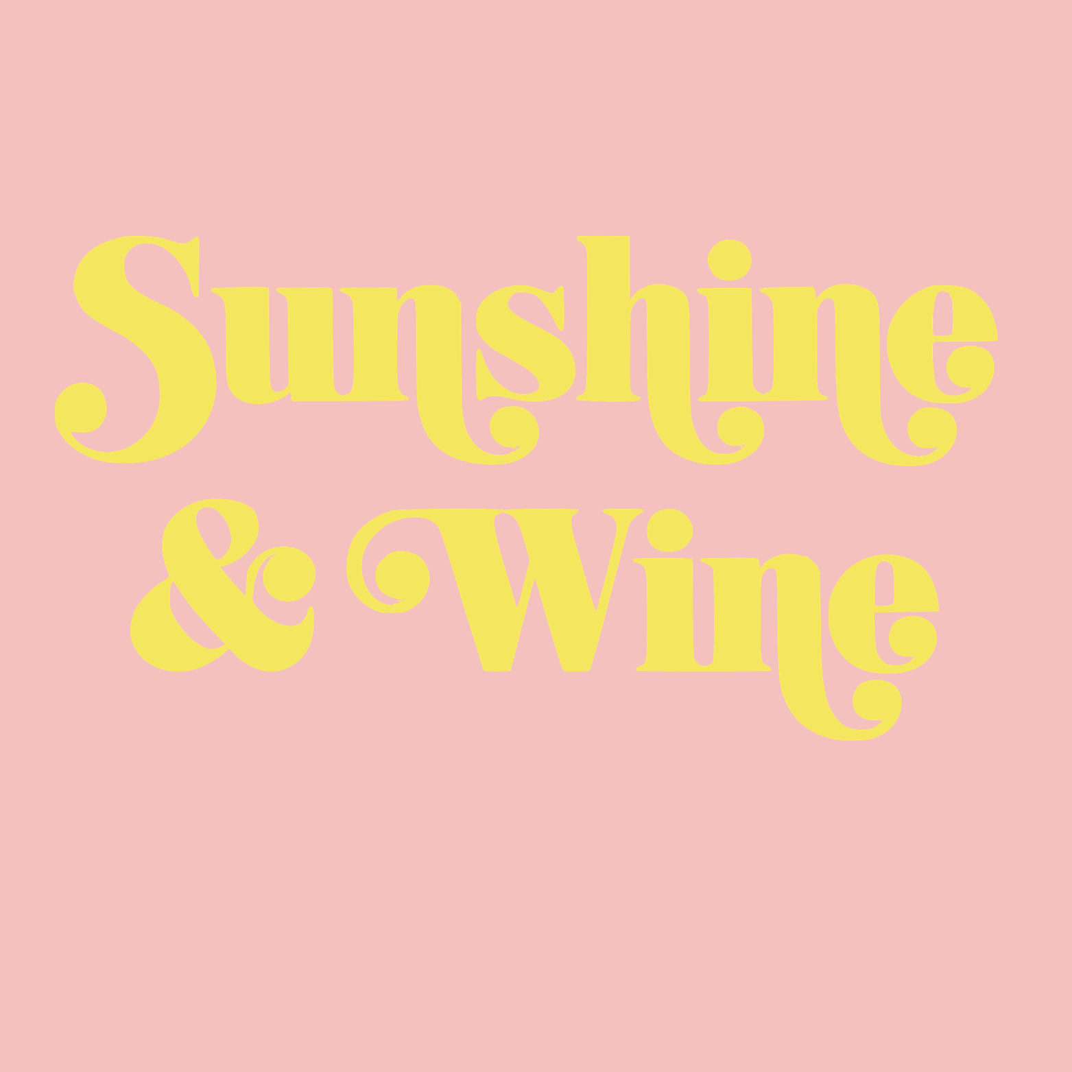 Sunshine & Wine Hoodie - Pink design preview