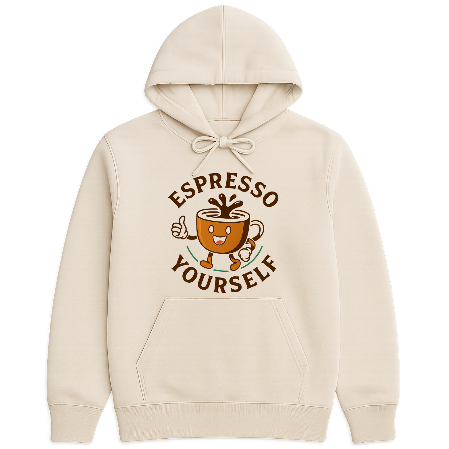 Espresso Yourself Hoodie - Natural