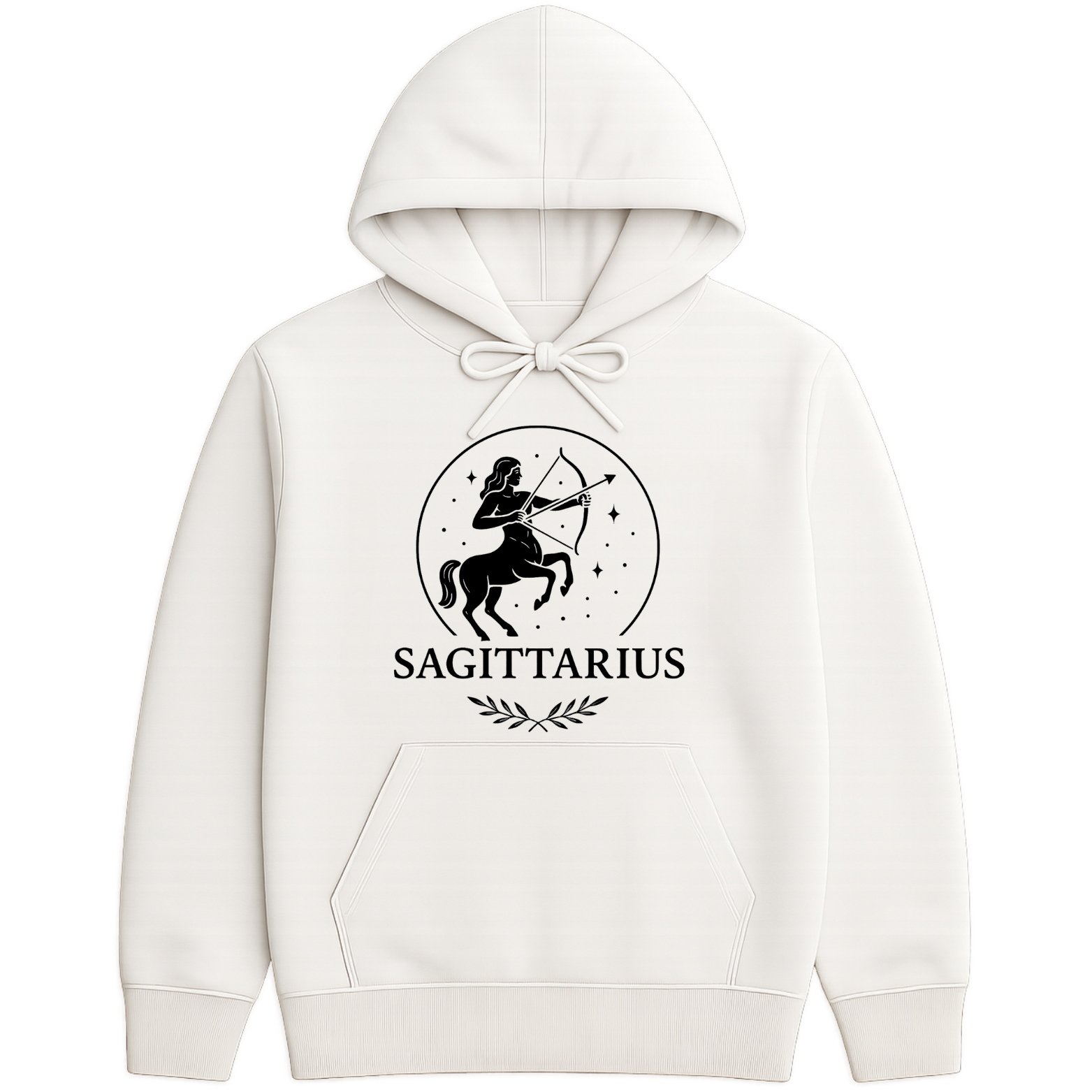 Sagittarius Hoodie - Natural