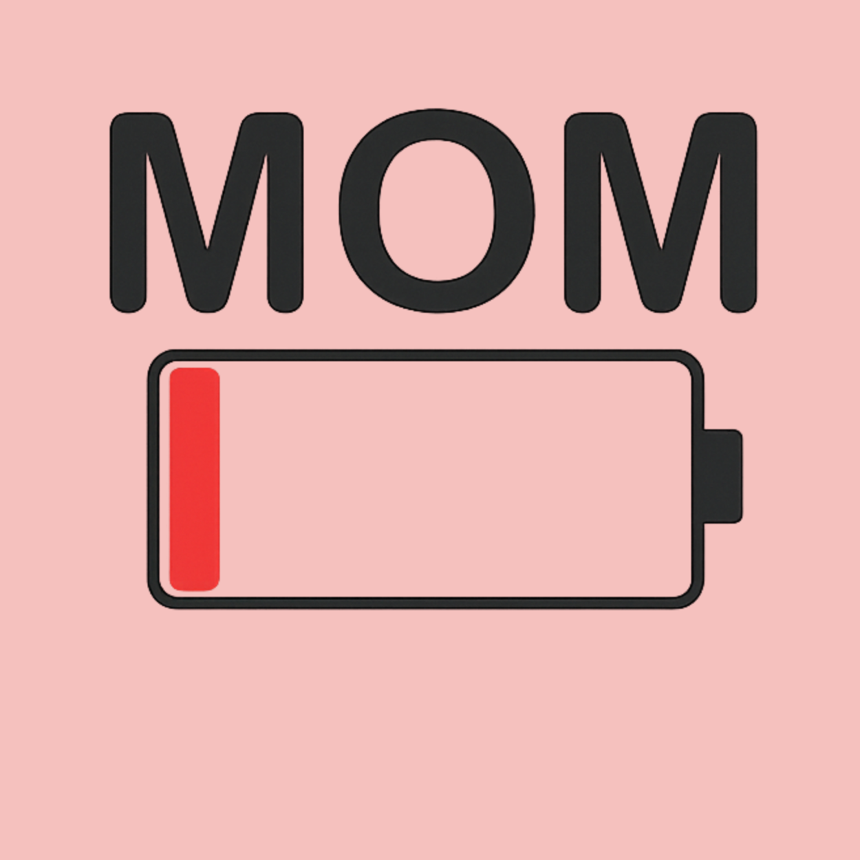 Mom Battery Low Pullover Hoodie color variation 9