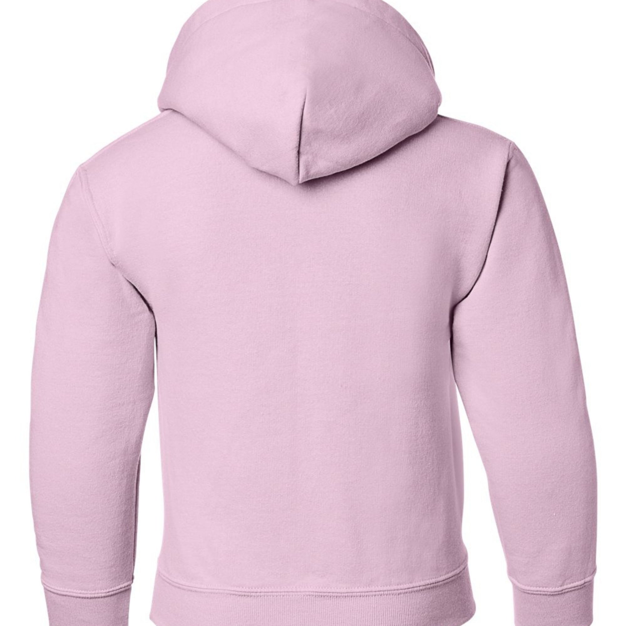 USA Youth Hoodie - Light Pink back mockup