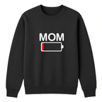 Mom Battery Low Crewneck Sweatshirt color variation 10