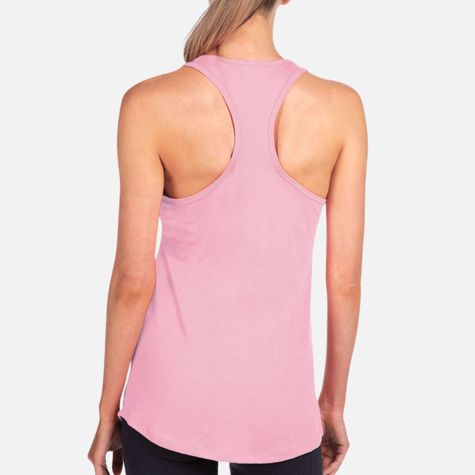 Magical Women's Racerback Tank - Lilac back mockup