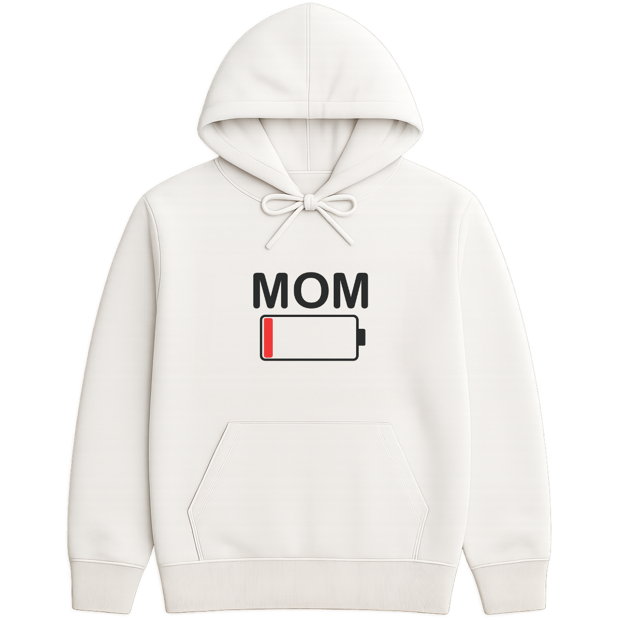 Mom Battery Low Pullover Hoodie color variation 10