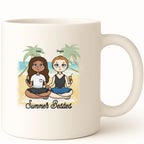 Summer Besties Coffee Mug hero product mockup