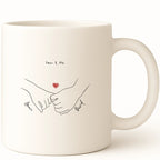 My love Coffee Mug hero product mockup