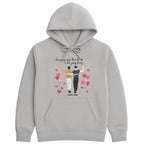 Annoying each other and still going strong Hoodie hero product mockup