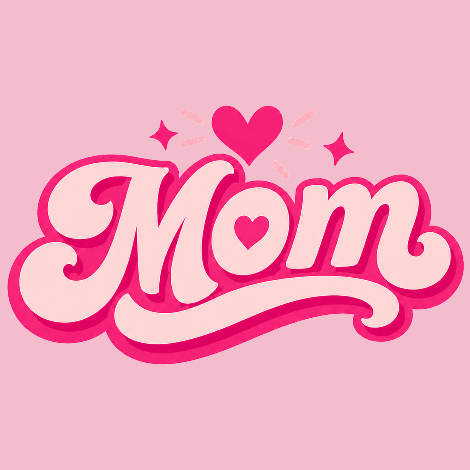 Mom Heart Women's Racerback Tank - Lilac design preview