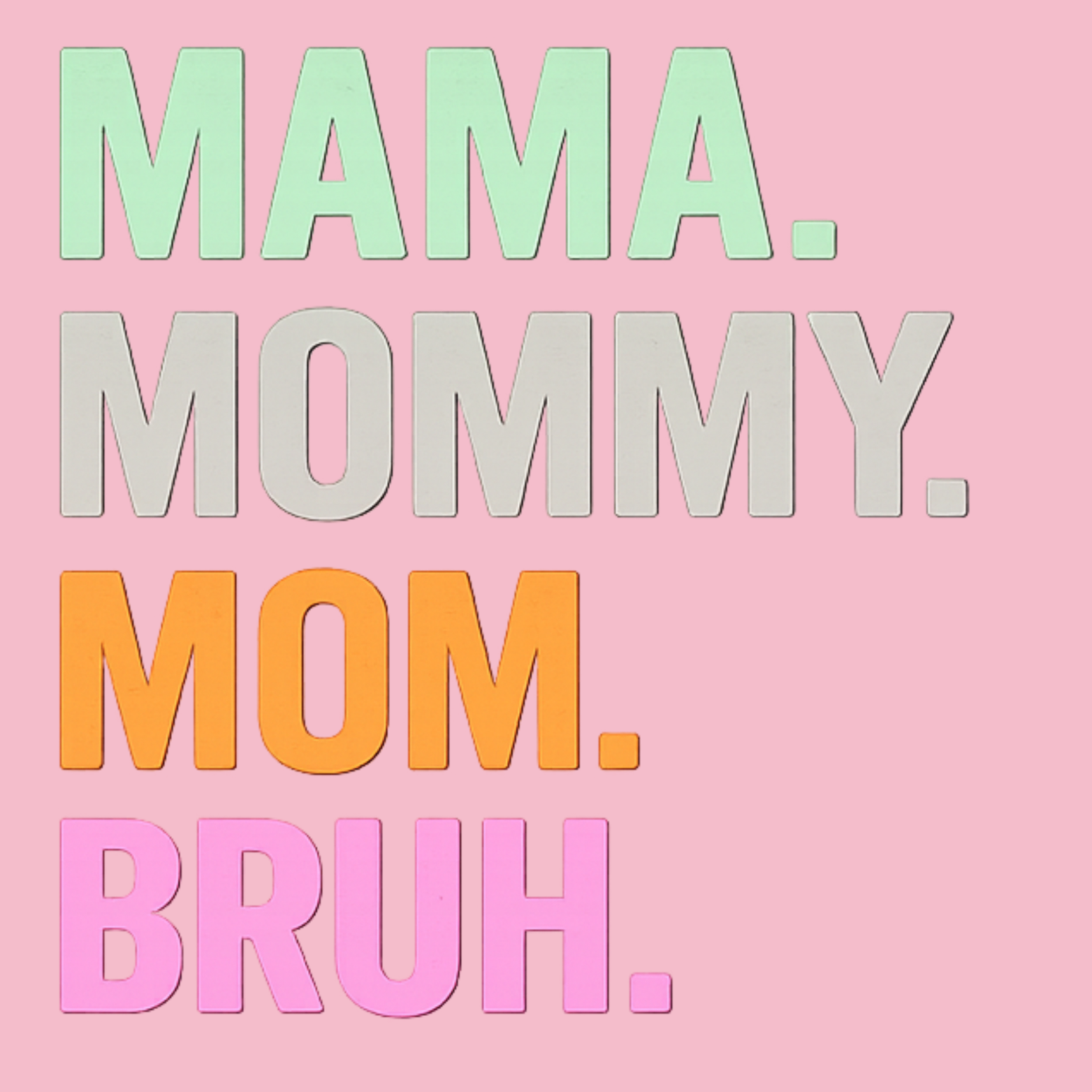 Mom Bruh Women's Racerback Tank - Lilac design preview