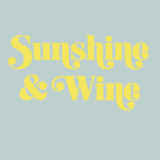 Sunshine & Wine Women's Ultra-Premium Triblend T-Shirt - Black design preview