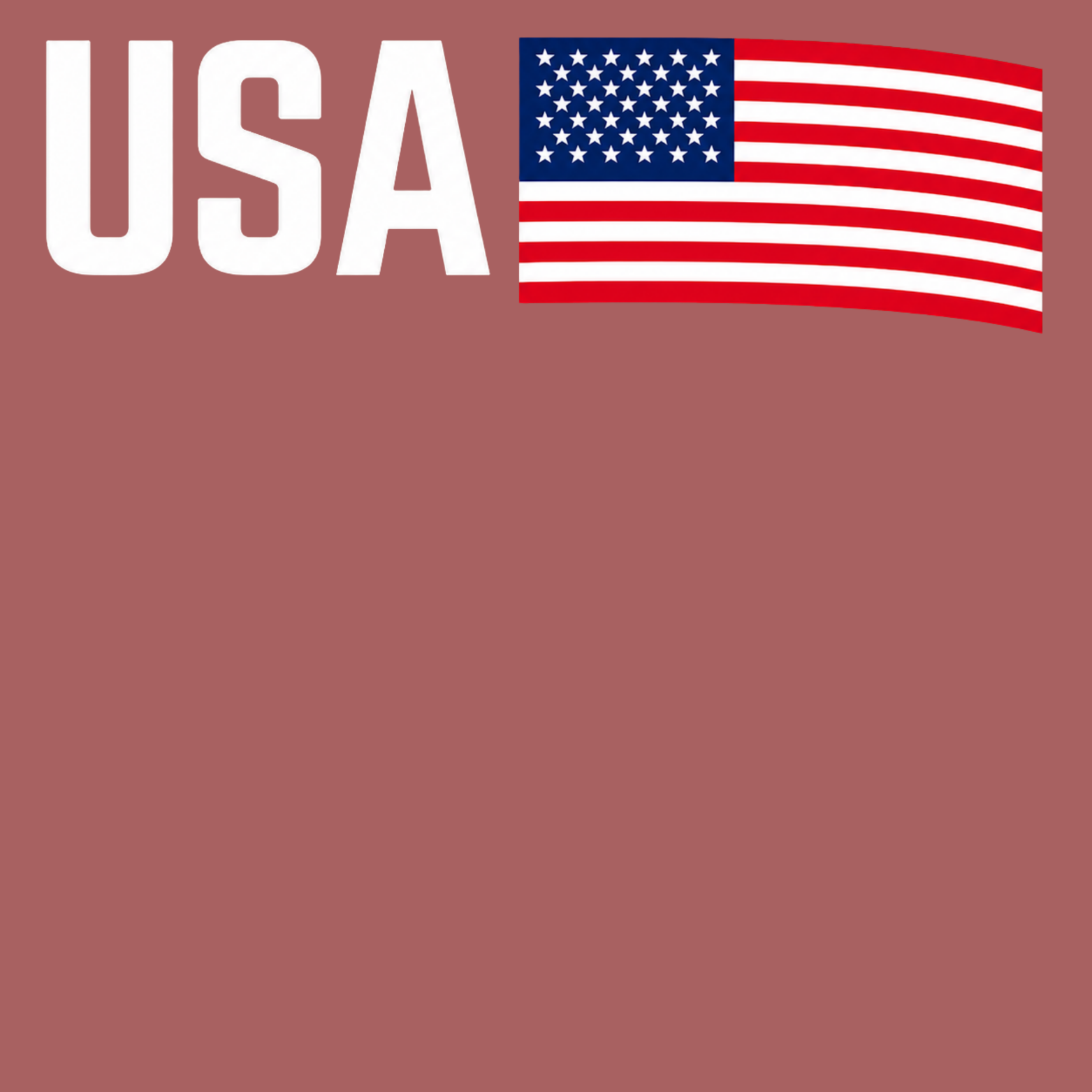 USA Youth Triblend Tee - Mauve design preview