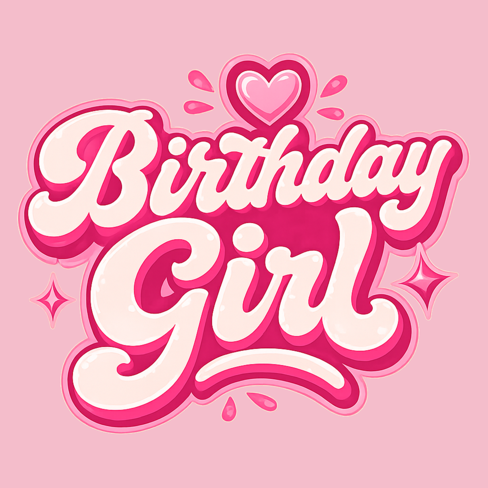 Birthday Girl Women's Racerback Tank - Lilac design preview