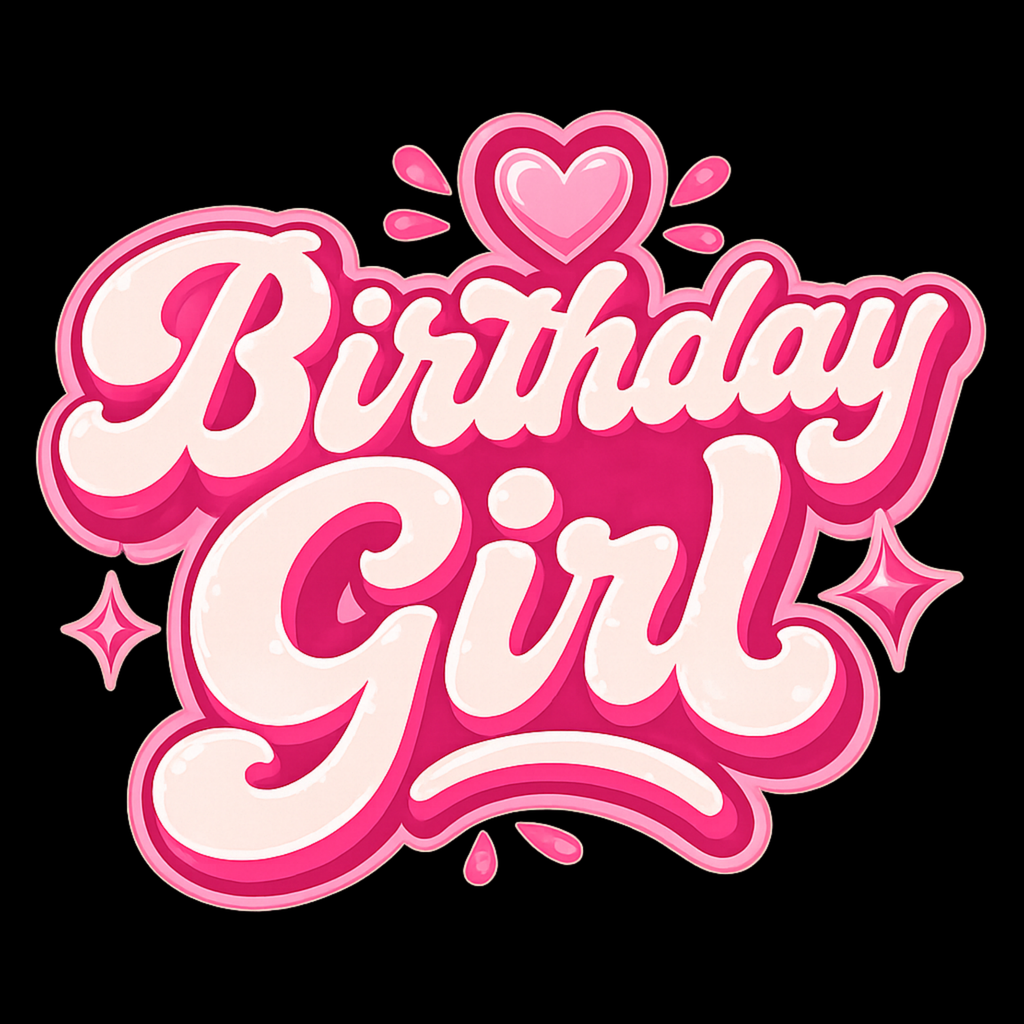 Birthday Girl Women's Ultra-Premium Triblend T-Shirt - Black design preview