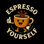 Espresso Yourself Classic T-Shirt - Black design preview