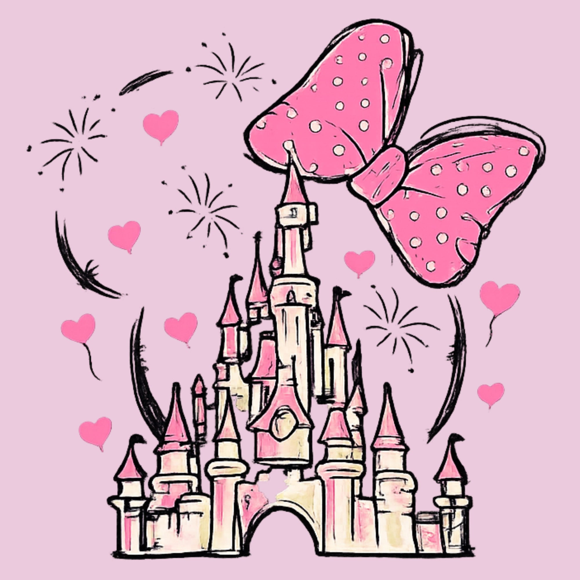 Magical Youth Hoodie - Light Pink design preview