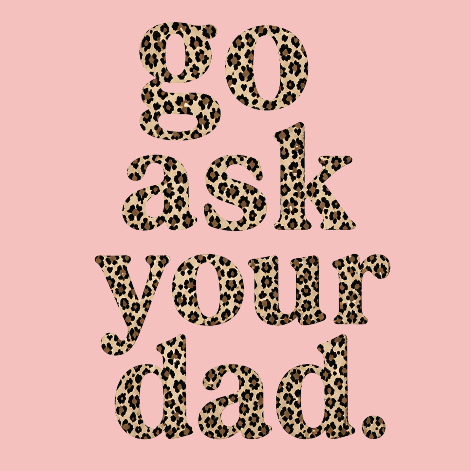 Go Ask Your Dad Hoodie - White design preview