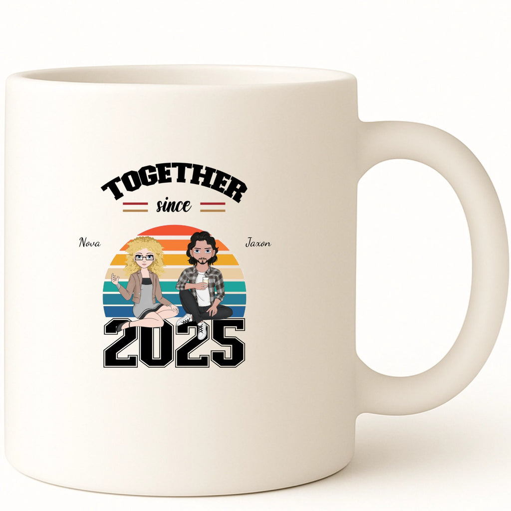 Together since Coffee Mug hero product mockup