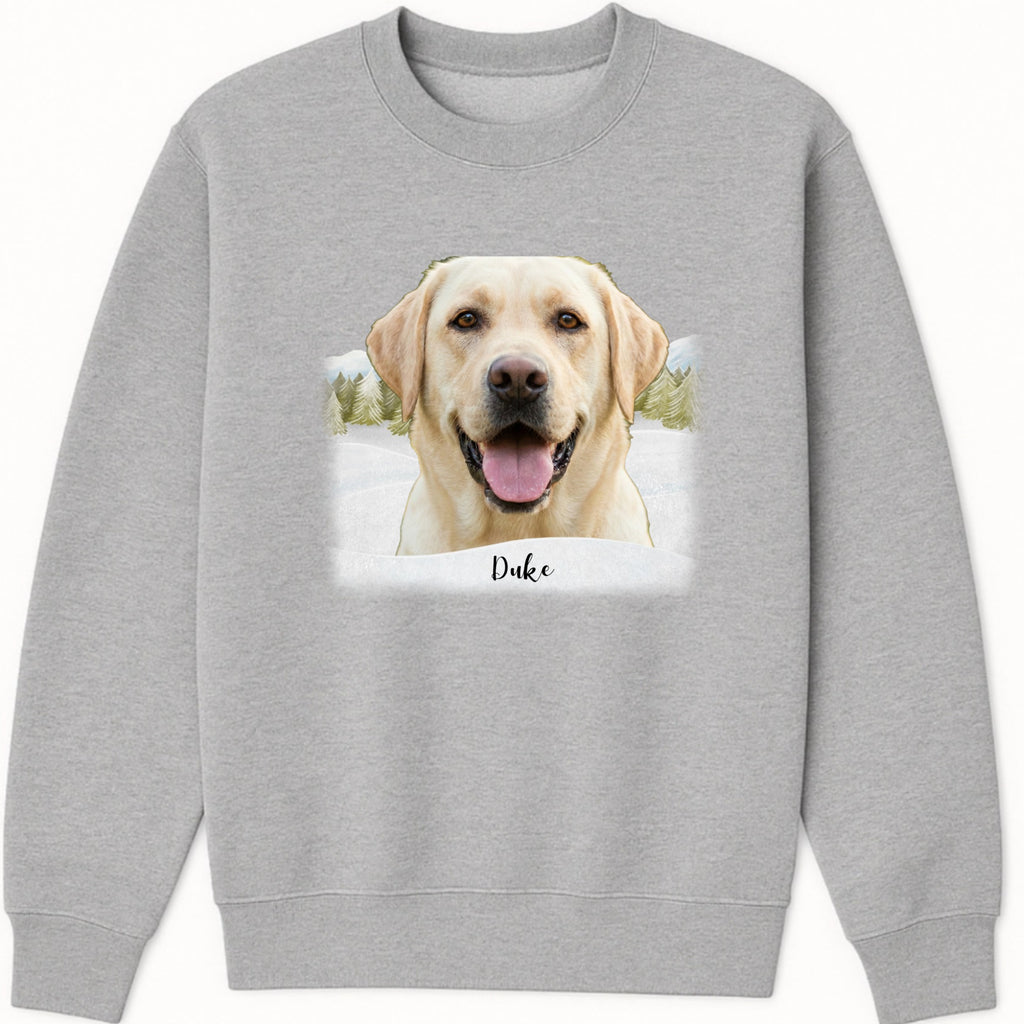 Christmas with my pet Sweatshirt hero product mockup