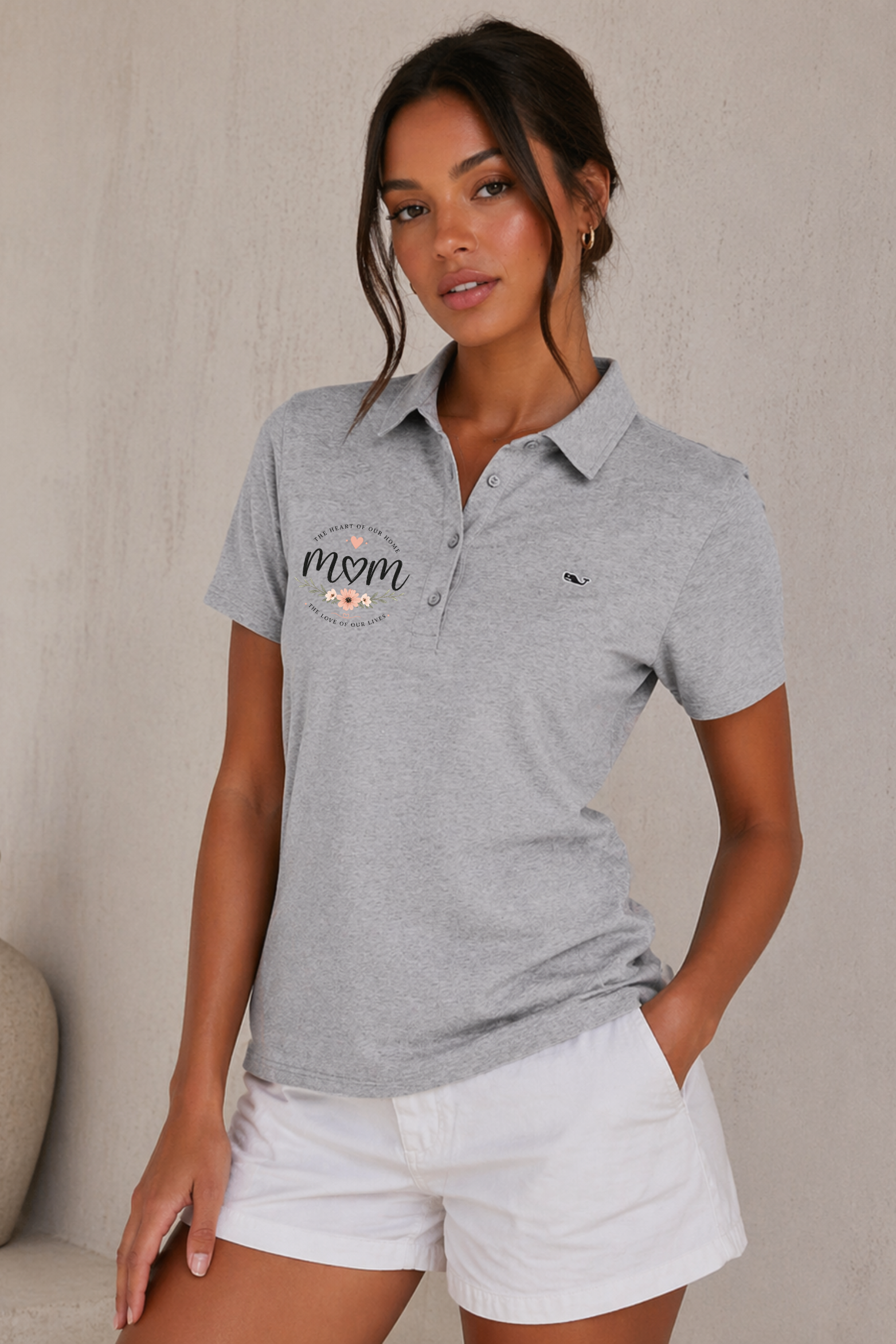 vineyard vines Women's Edgartown Pique Polo (The heart of our home) color variation 16