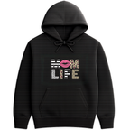 Mom Life Hoodie - Black mockup