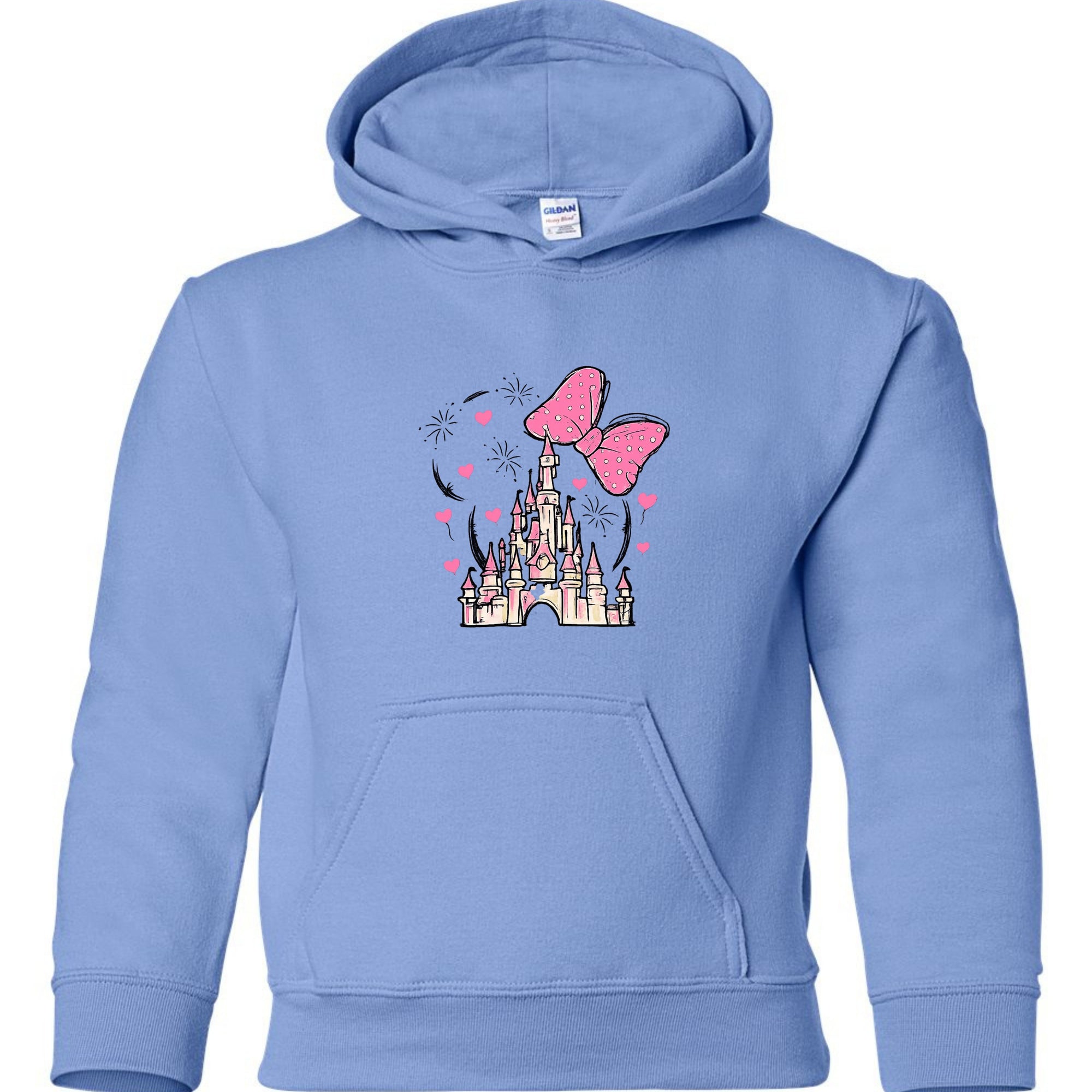 Magical Youth Hoodie - Light Blue front mockup