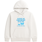 Please Be Patient I'm From The 1900s Hoodie - Black mockup