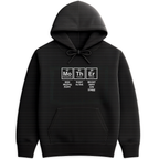 Mom Chemistry Hoodie - Black mockup