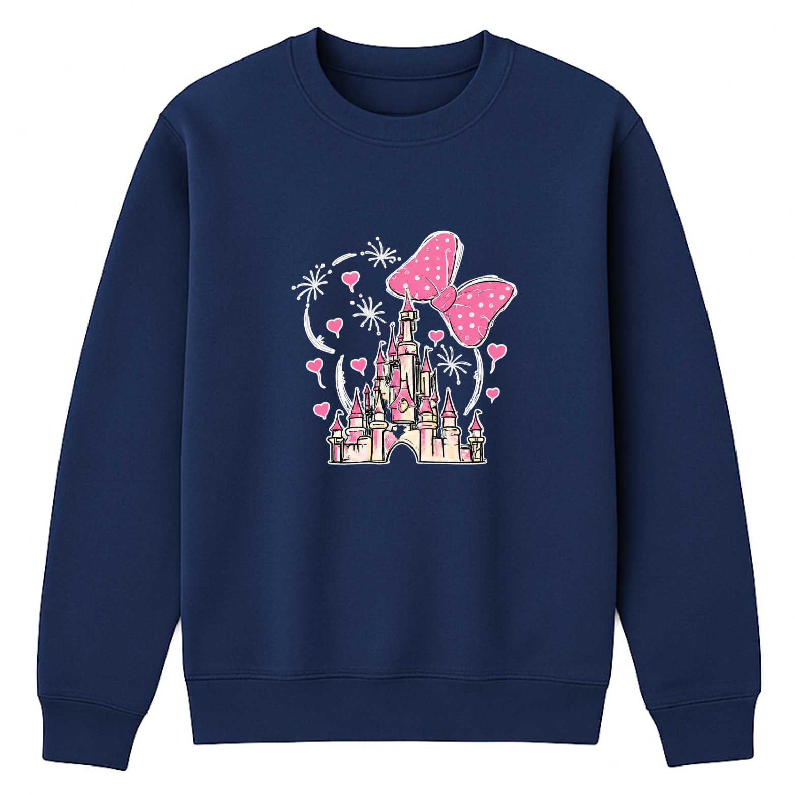 Magical Crewneck Sweatshirt - Navy mockup