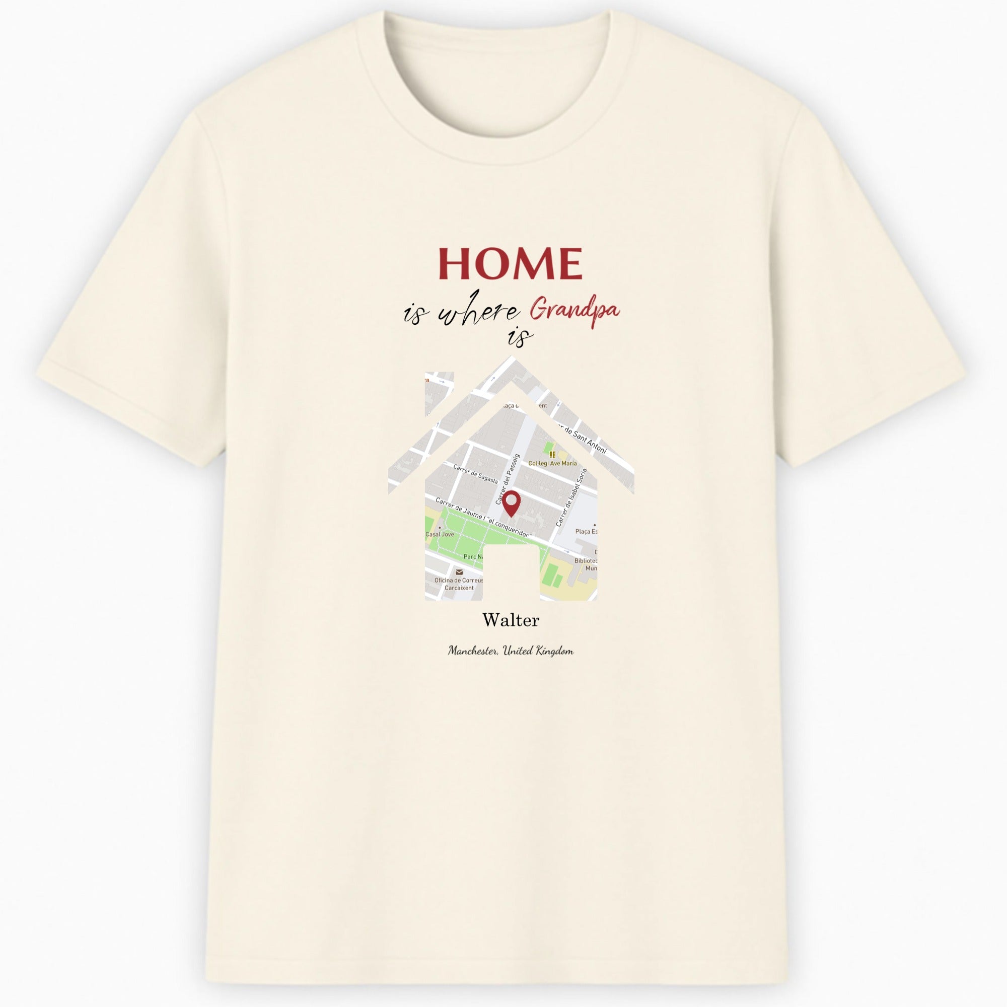 Home is where... Classic T-Shirt hero product mockup