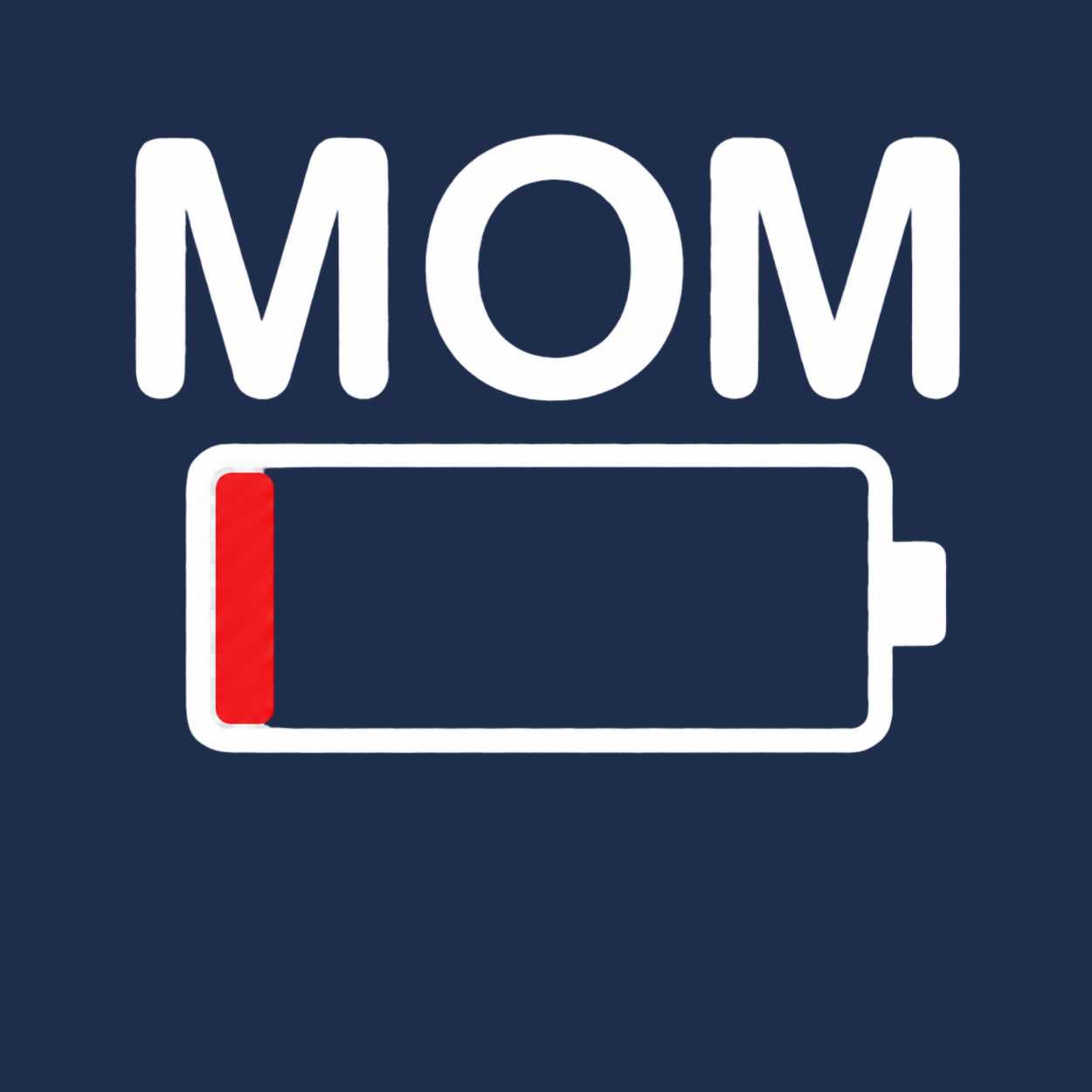 Mom Battery Low Crewneck Sweatshirt color variation 13