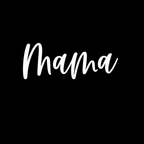 MAMA Hoodie - Black design preview