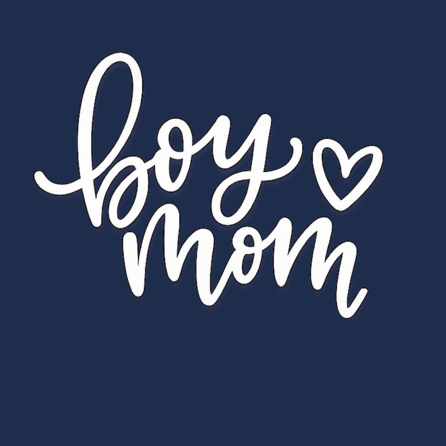 Boy Mom Crewneck Sweatshirt - Navy design preview