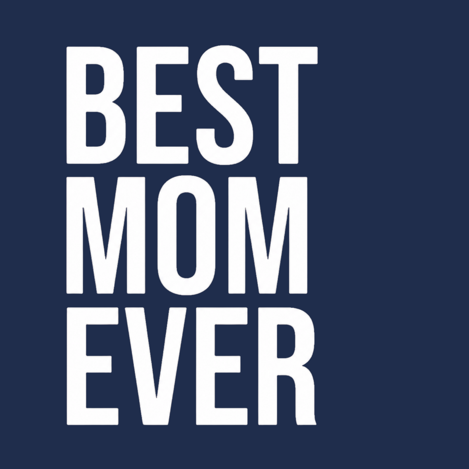 Best Mom Ever Crewneck Sweatshirt - Navy design preview