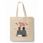 Wine Gals Tote Bag hero product mockup