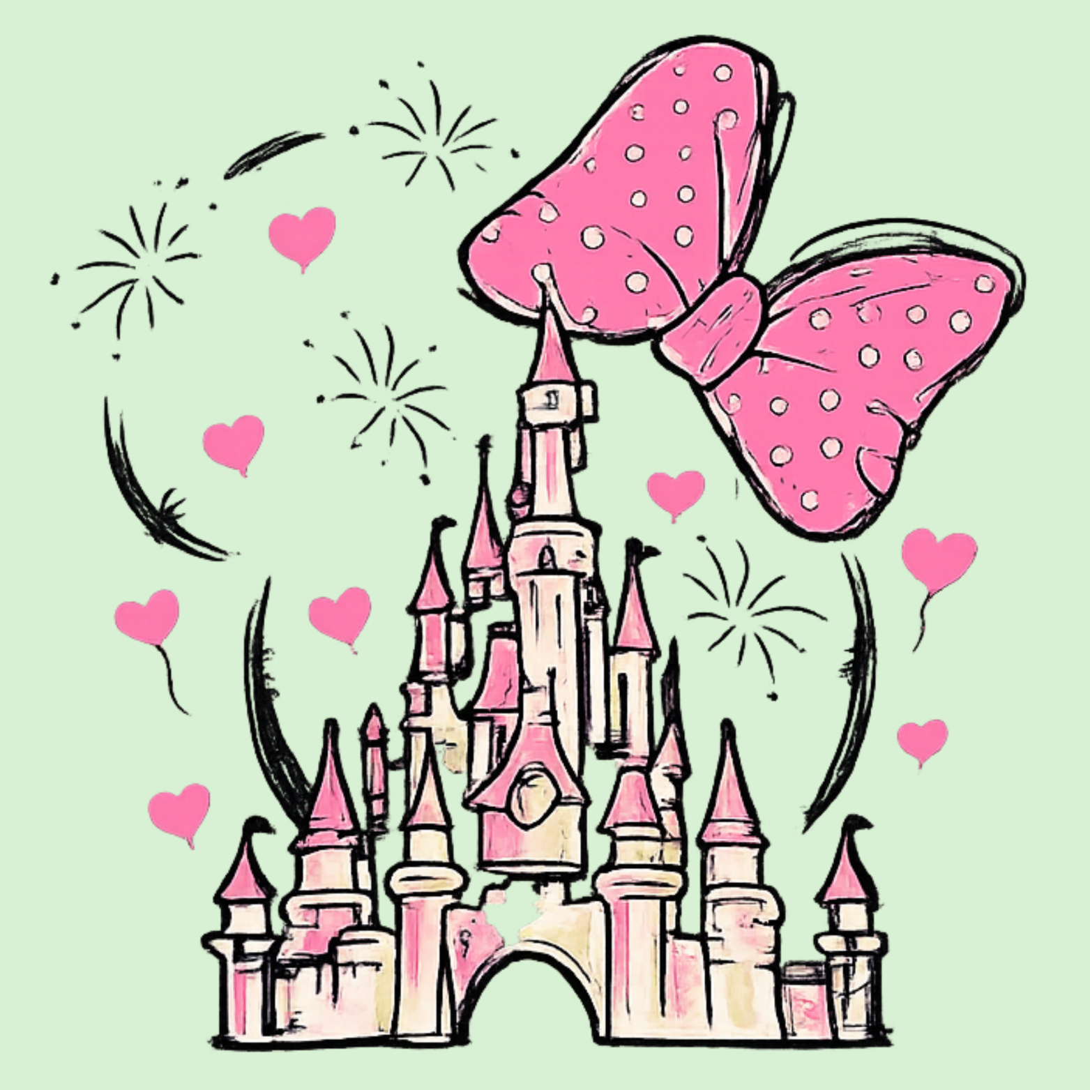 Magical Women's Racerback Tank - Mint design preview