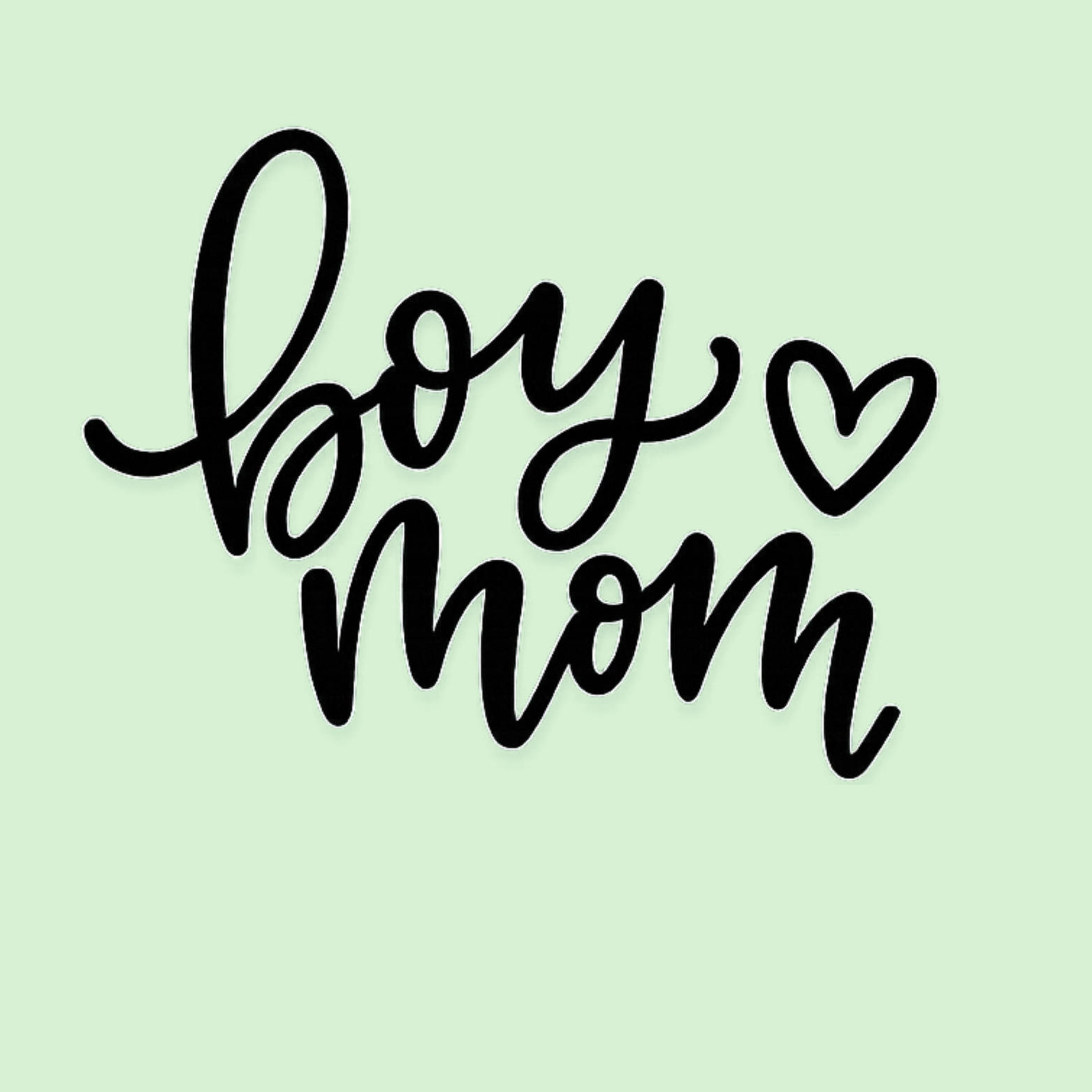 Boy Mom Women's Racerback Tank - Mint design preview