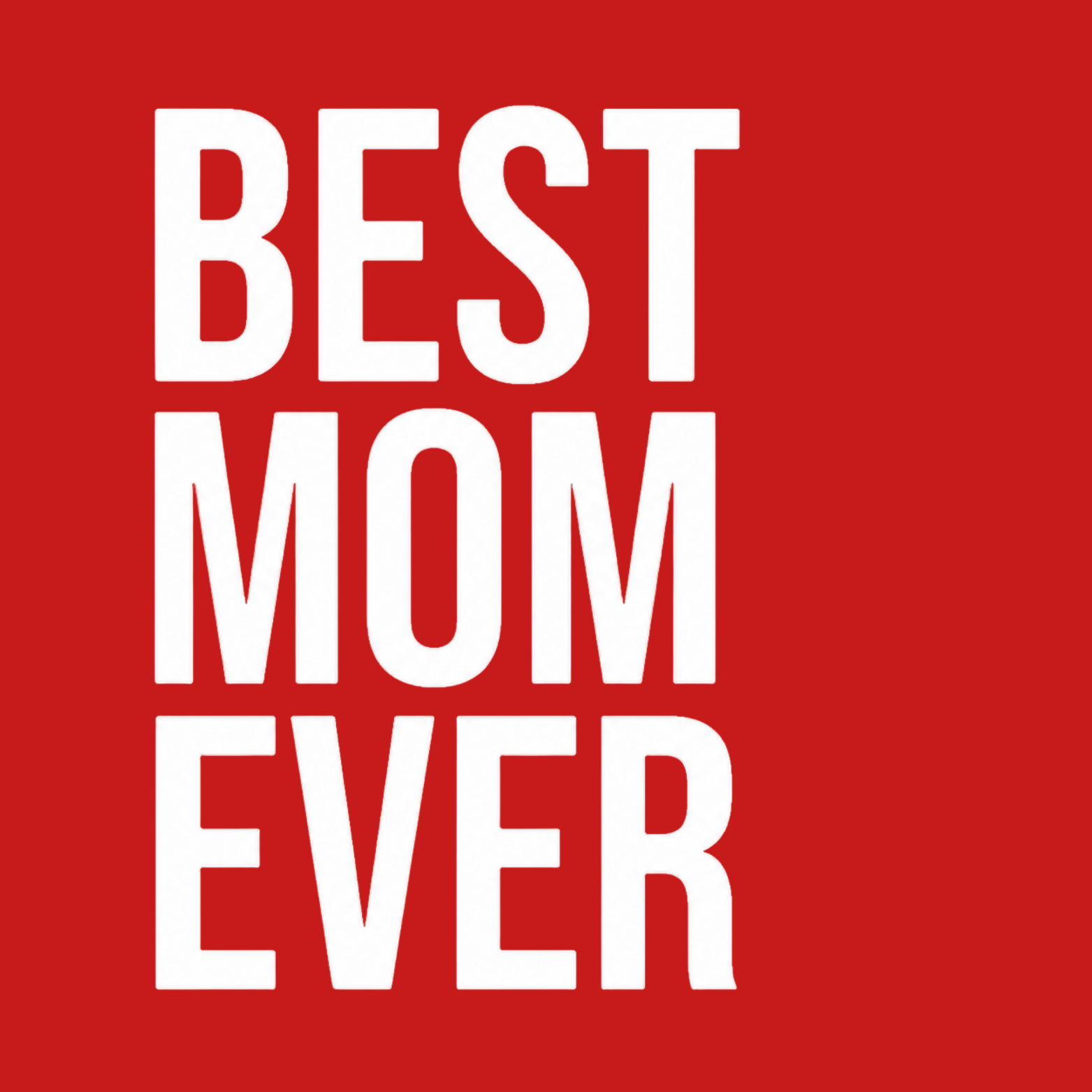 Best Mom Ever Crewneck Sweatshirt - Red design preview