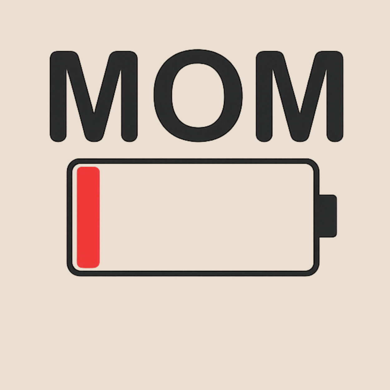 Mom Battery Low Pullover Hoodie color variation 15